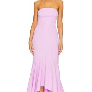 Elliatt Strapless Lilac Dress